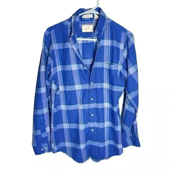 Arnie Shirt Sears Large Long Sleeve Blue Button Down Striped Sz S
Vintage Preppy - Picture 1 of 7